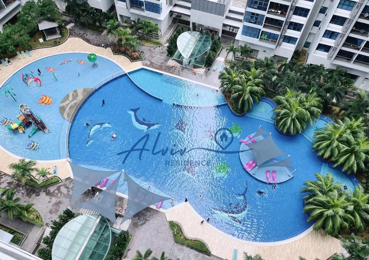 Appartement New! C3001 - Atlantis Melaka 2Br Premium I 5-10 Pax I Sea View I 5Mins To Jonker Malaisie