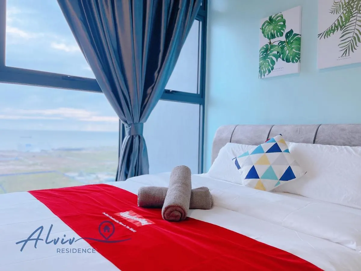 Appartement New! C3001 - Atlantis Melaka 2Br Premium I 5-10 Pax I Sea View I 5Mins To Jonker  Malacca